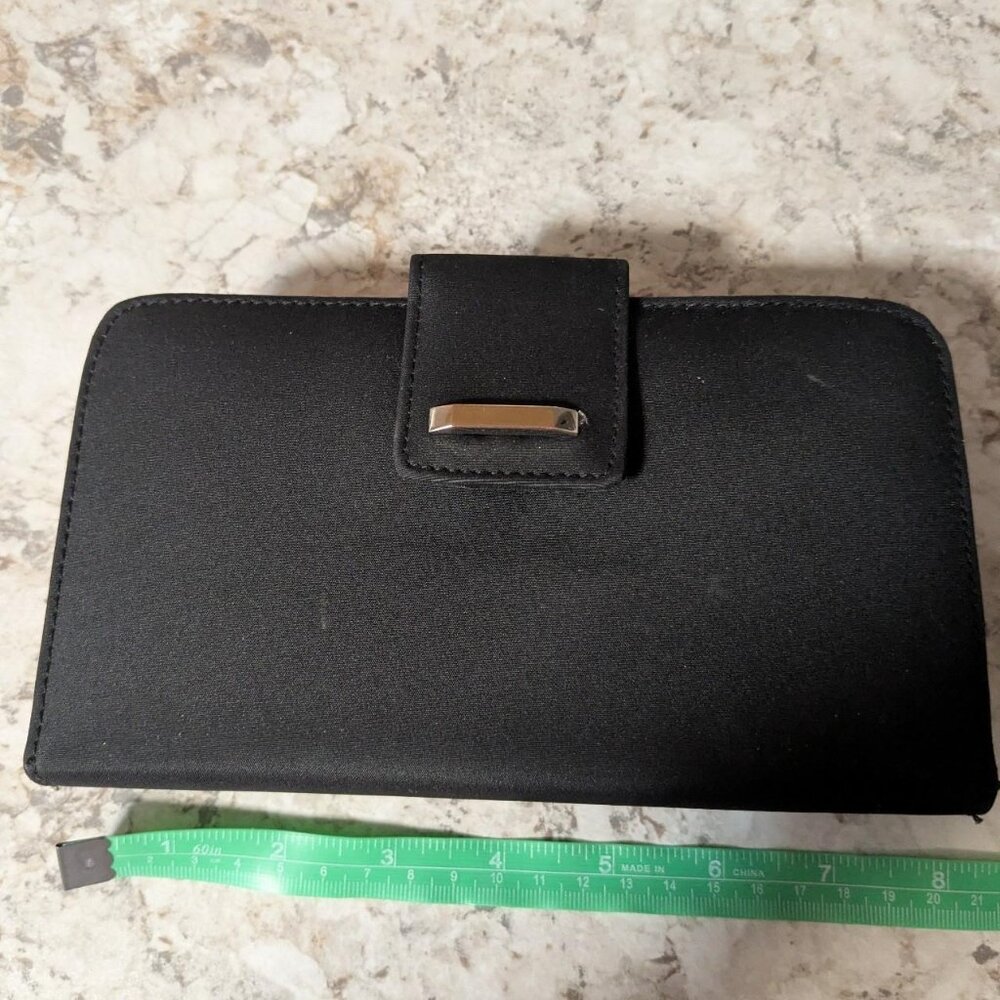 Black Wallet Clutch w/ Multi pockets